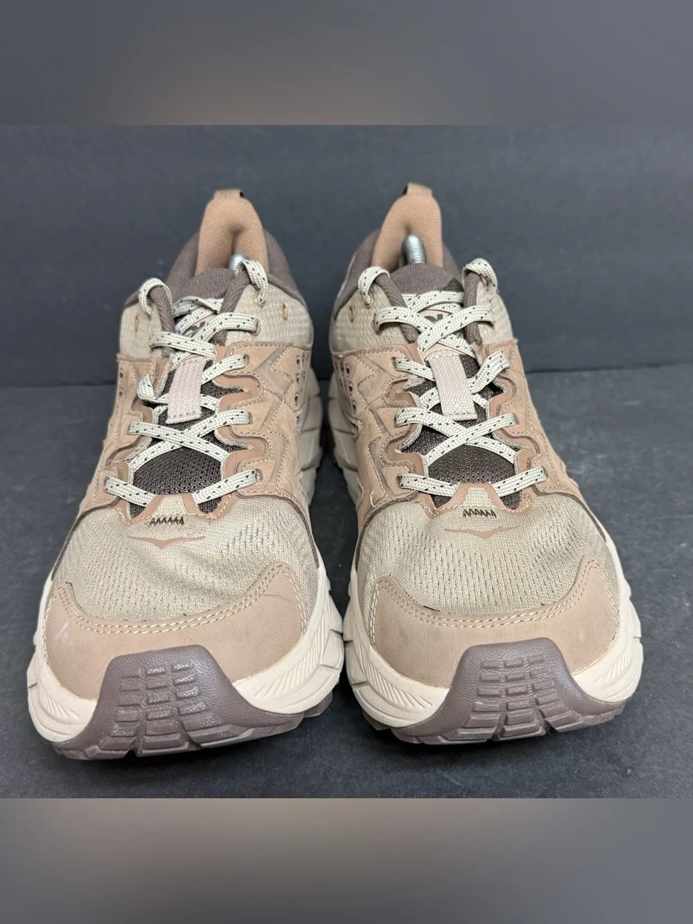 NEW HOKA ONE ONE Anacapa Breeze Low Dune Oxford Tan 1127920-DOTN Size 10.5 D